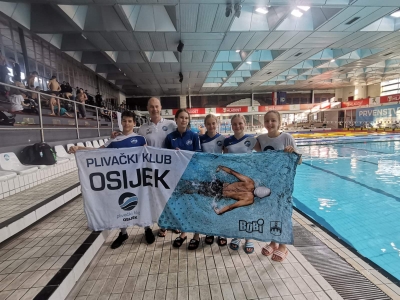 PK Osijek ima prvakinju i prvaka Hrvatske u plivanju!